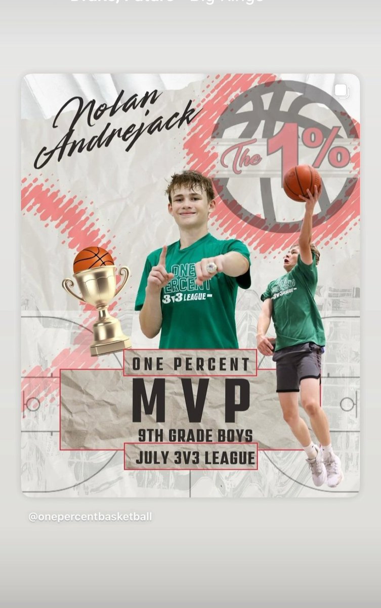 Congrats to our guy Nolan Andrejack!