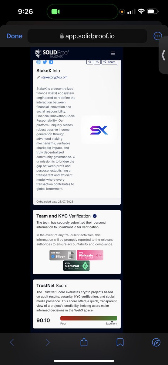 StakeX_official's tweet photo. DAWGZAI- Raised $3.5M - Trustnet Score 76.80

SUBBD- Raised $1M+ - Trustnet Score 68.55

Token6900-Raised $1.6M+-Trustnet Score 67.00

StakeX- (Releases 8/5) - Trustnet Score 90.10

The most trusted crypto https://t.co/NhcZVNW5xk