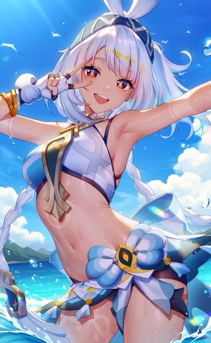 ムアラニお誕生日おめでとう #原神 #Mualani #ムアラニ生誕祭2025