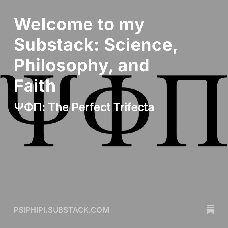 I finally created a substack (PsiPhiPi) and wrote an intro talking about my favorite things (link below). So, subscribe or whatever