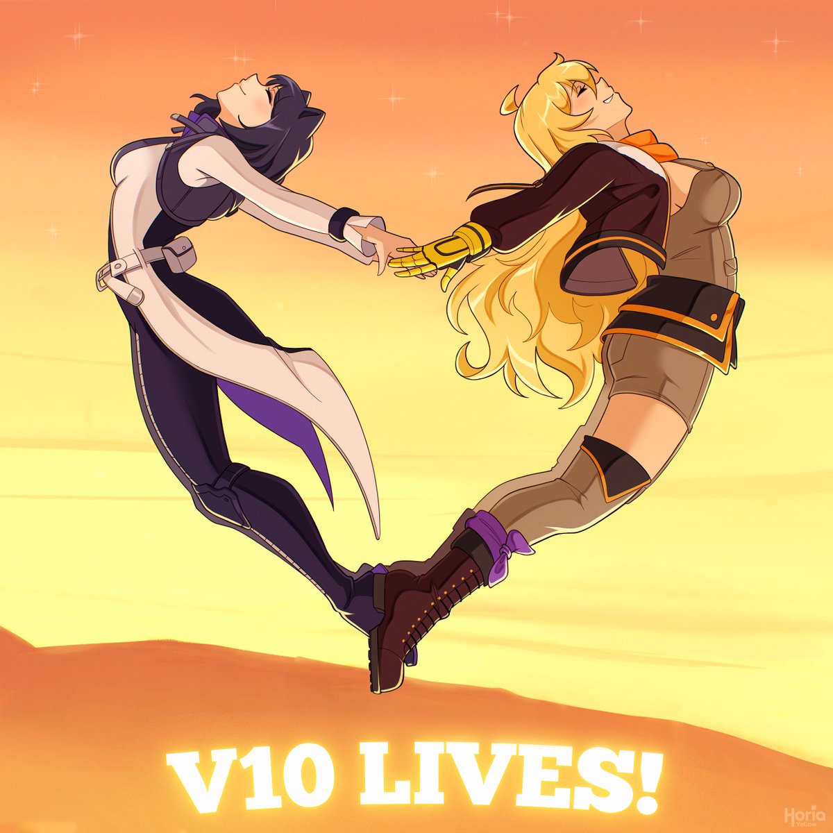 Bees V10 Celebration ✨🐝
Celebration Commission done for my friend AquilaIgnis 🥺💕❤️‍🔥
Thank you so much!!!
#RWBY #bumbleby