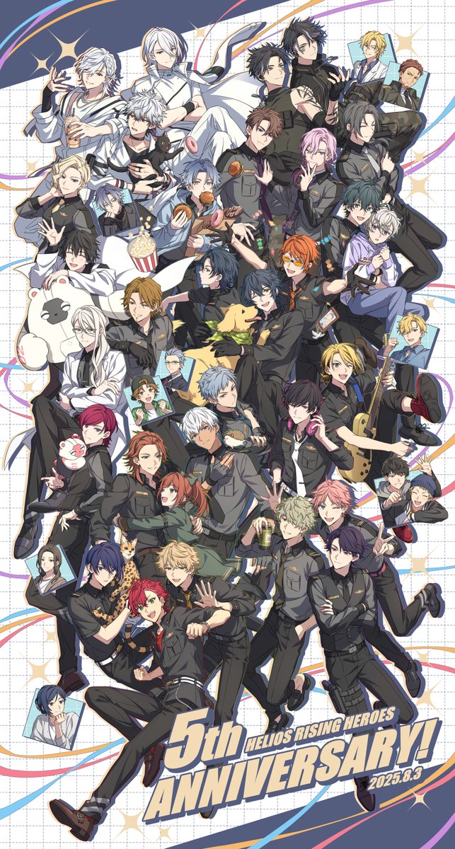 5周年おめでとう🎉
#エリオスR_FA