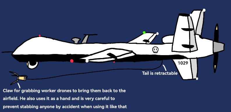 A.S.D's tail

#murderdrones #murderdronesoc #mdtwt