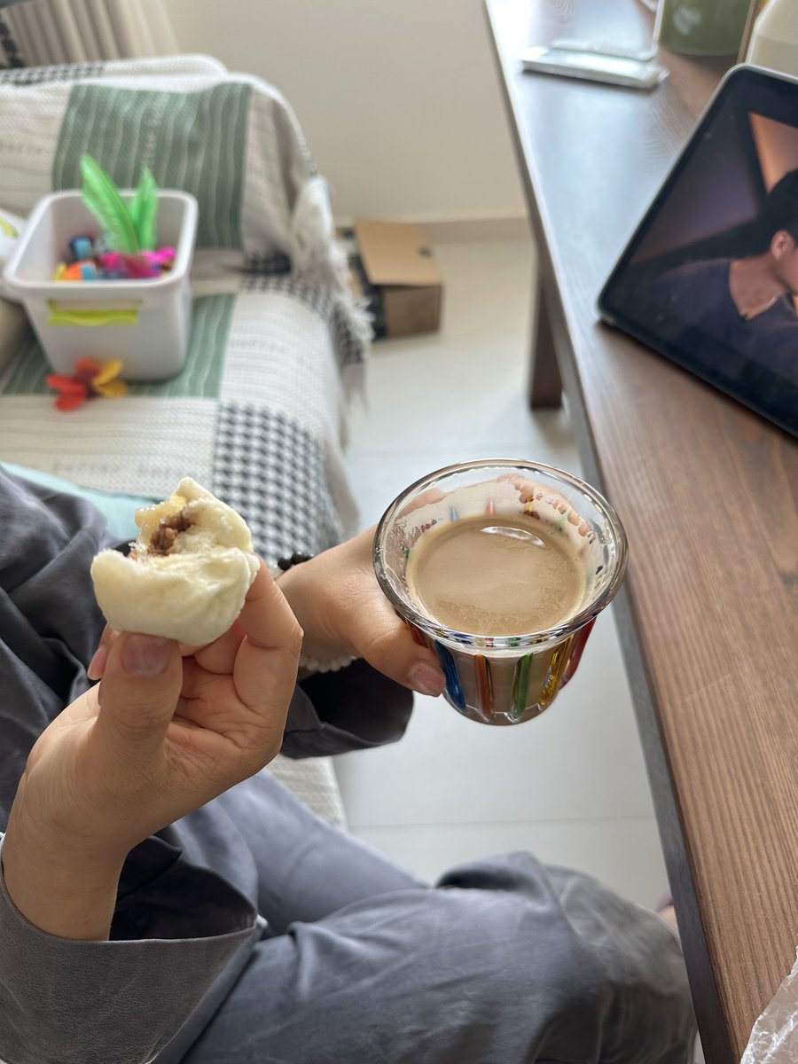 新家第一顿早餐 
差头蒜