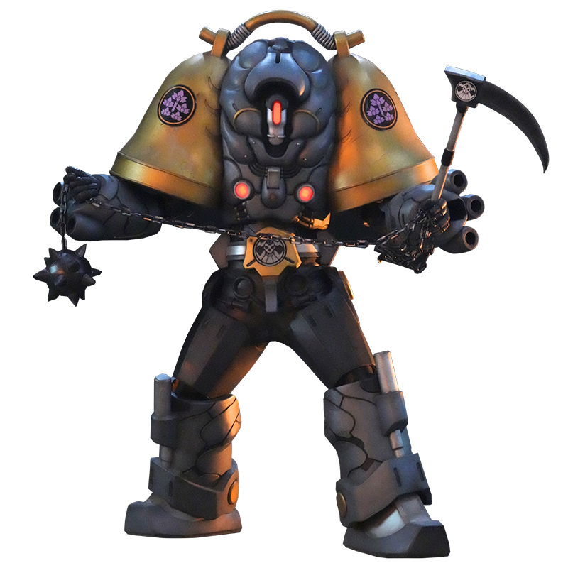 アイアイザー・シバザクラ

初登場作品:ナンバーワン戦隊ゴジュウジャー 第24話『学園を騒がす快盗さ』
所属:ブライダン
操縦者:チャン・バラバ

熱血歴史教師パイロットであるチャン・バラバ専用の、映像投影型ドレスガード。
歴史の授業と称して、吠に戦いを挑むために出撃した。