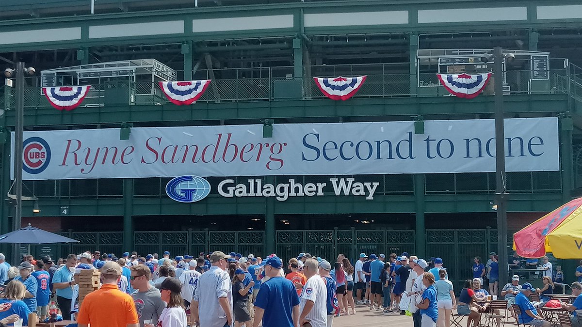 sidkid80's tweet photo. SECOND. TO. NONE. #RIPRyno #BeHereForIt #BALvsCHC #MLB https://t.co/Qaepjy6MSv