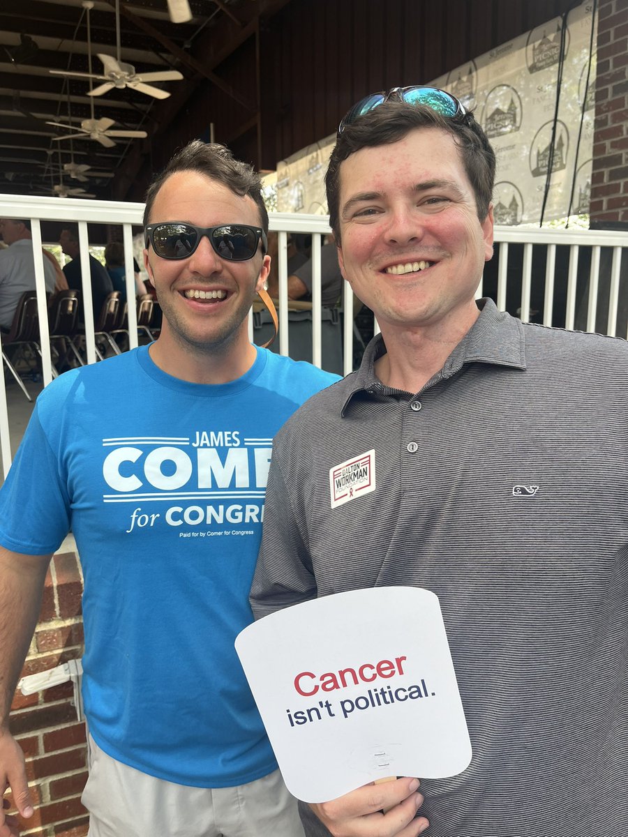 #FancyFarm2025 was a huge success! We had a great day spreading the word about our mission to help Kentucky cancer patients. 

Learn more daltonworkman.org