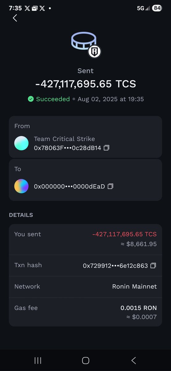 Team Critical Strike tweet media