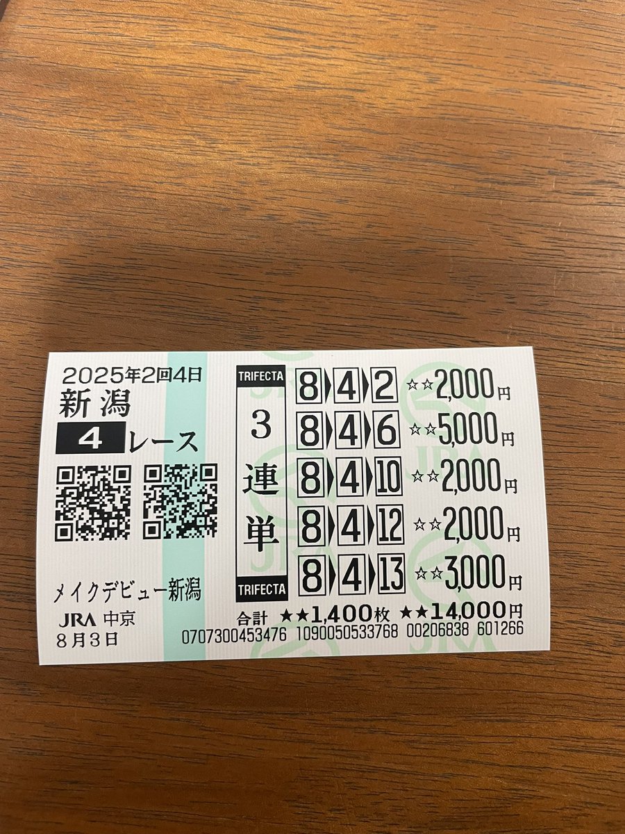 OckiFr's tweet photo. 今日の競馬は楽しいな！ https://t.co/MKdkgDVHYc