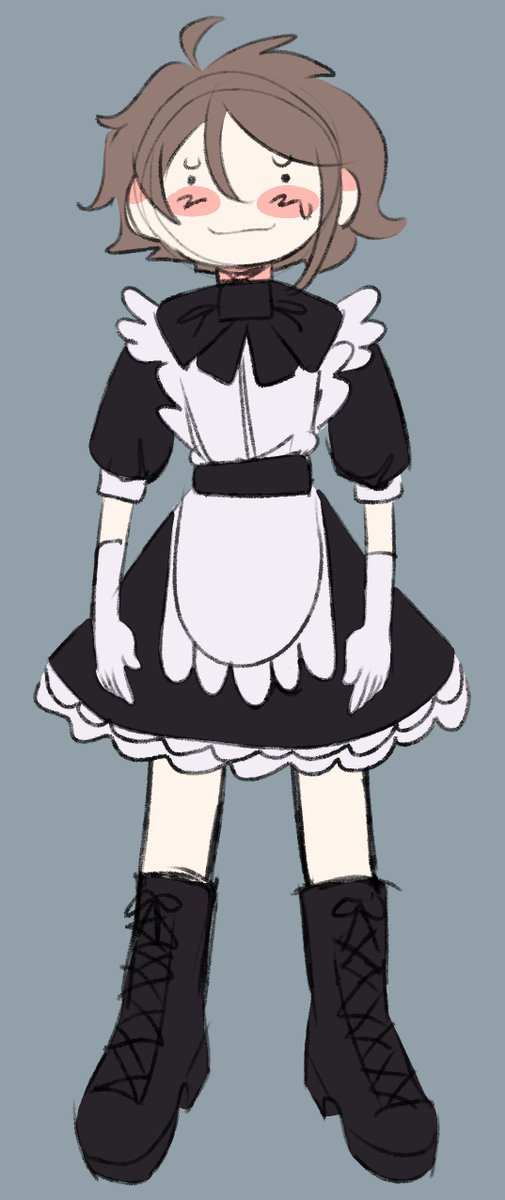 groppau's tweet photo. i haven't listened to that maid hasegawa audio but i can only imagine he'd be the most awkward guy ever #tetrotwt https://t.co/cTYAtsuQ0n