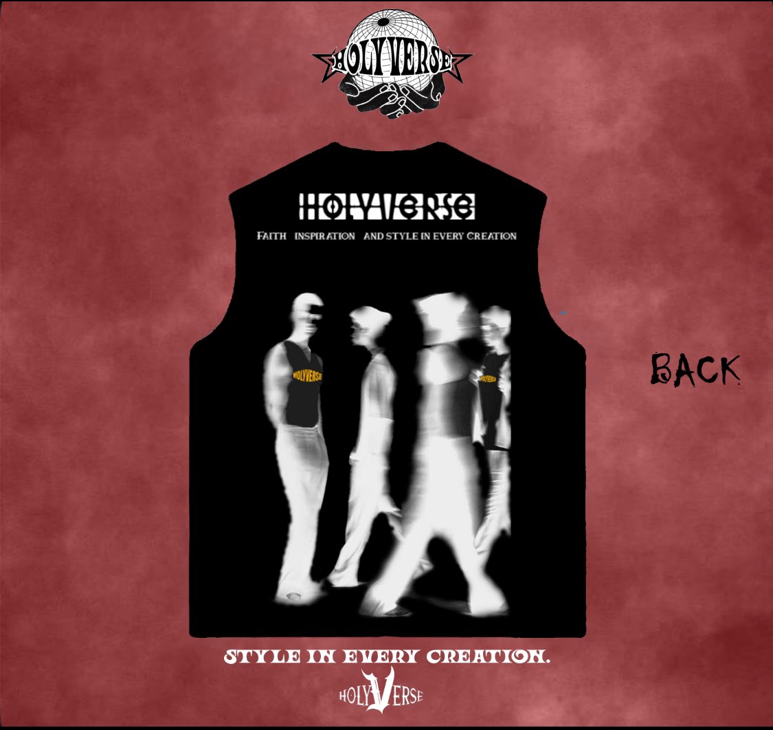 holyverse_'s tweet photo. HOLYVERSE BLACK TANK TOP🔥
#styleineverycreation https://t.co/1zxSVdvlRs