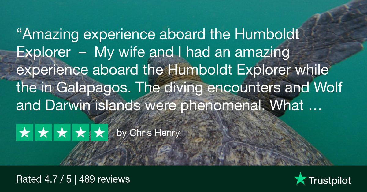 An amazing dive adventure, unforgettable service, and the magic of the Galapagos 🐢🌊 Dive Wolf &amp; Darwin aboard the Humboldt Explorer — a Green Fins certified liveaboard and one of only two PADI Eco Centers in the Galapagos!

📲 explorerventures.com