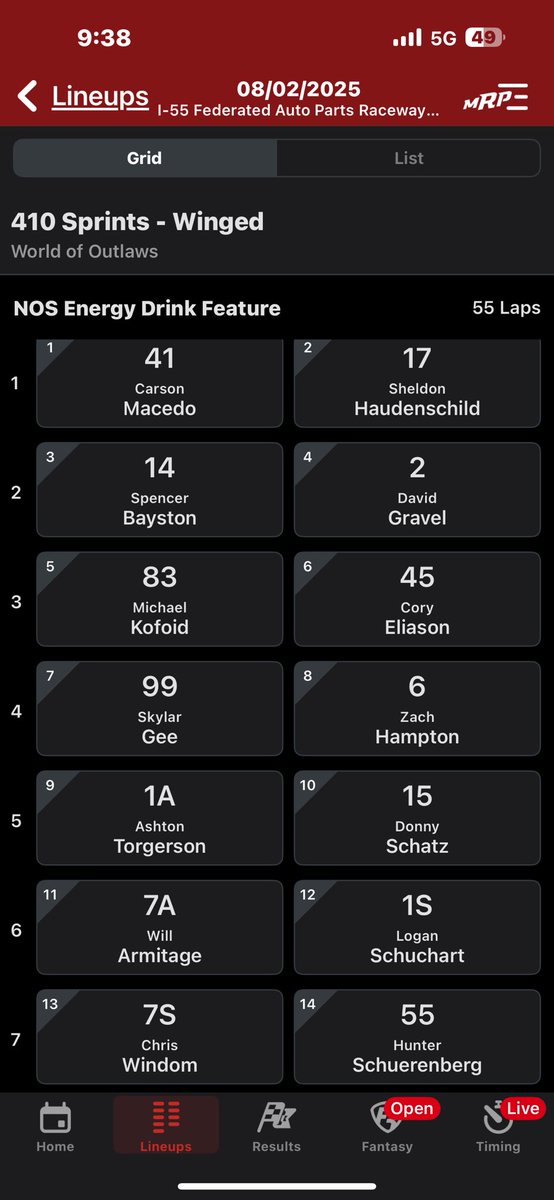Sides Motorsports 7S (@sideswoo7s) on Twitter photo The <a href="/sidesWOO7S/">Sides Motorsports 7S</a> finishes 4th in heat race #1 and will start from inside row 7 in the 13th position. The <a href="/sidesWOO7S/">Sides Motorsports 7S</a> finishes 4th in heat race #1 and will start from inside row 7 in the 13th position.