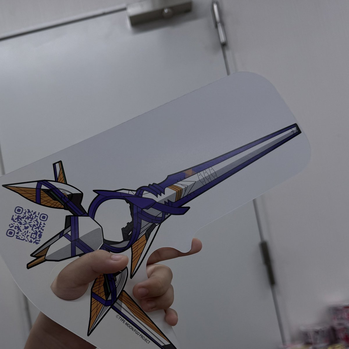 ohmestgrande's tweet photo. FGOフェス2025 2日目も
3ホール物販ブース オーメストグランデで販売中ですー

『聖剣ノウム・レイ』を配布中です〜
#FGOフェス https://t.co/amxR50WGn0