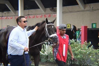 E Lion breaks his maiden in wire to wire fashion! 

The Clearly Now colt dug down deep to fend off opposing rivals down the lane! E Lion was bred and raised by Brittlyn Inc, and was piloted by Jose Luis Rodriguez.