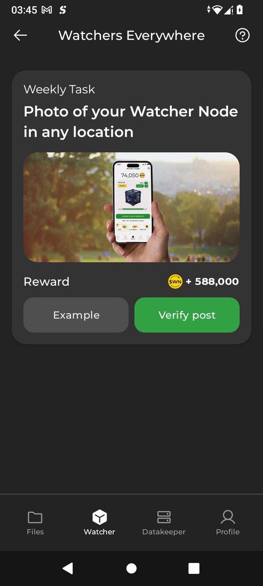 cle47821's tweet image. Launching watcher node to secure @DeNetPro storage network, live from Nigeria!   #WatchersEverywhere