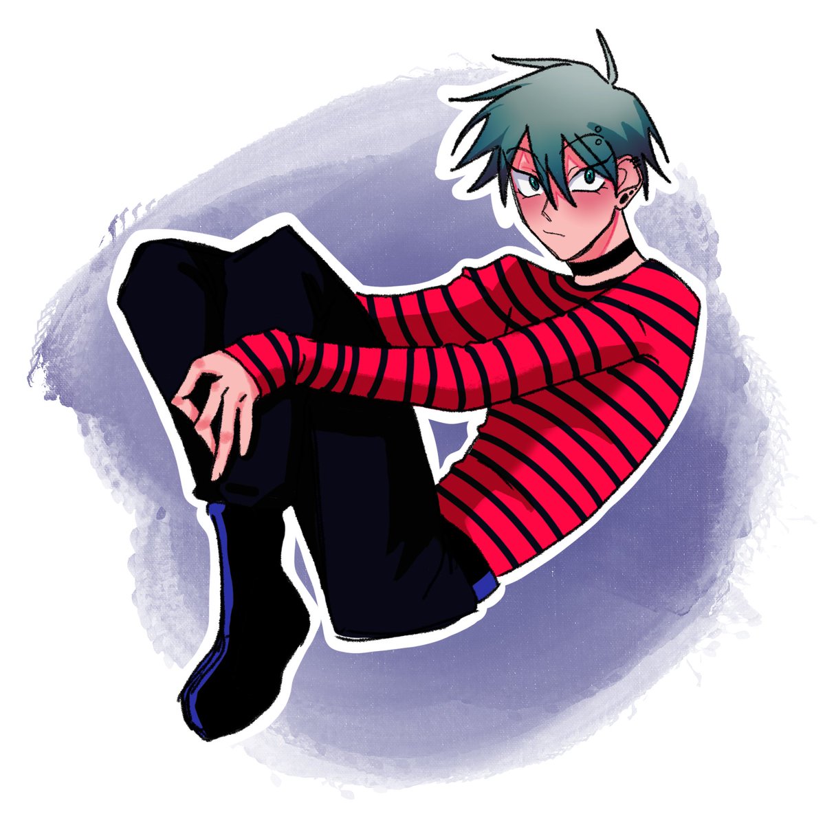 first ever procreate doodle kinda nervous