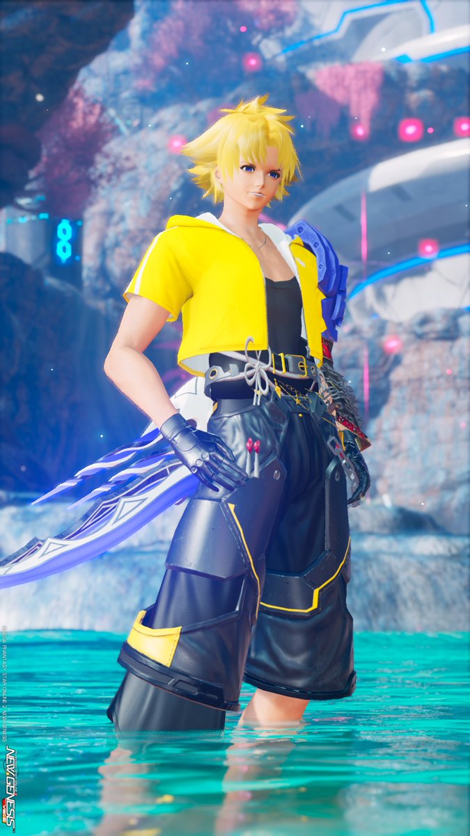 #PSO2NGS_SS
FFXより　ティーダ