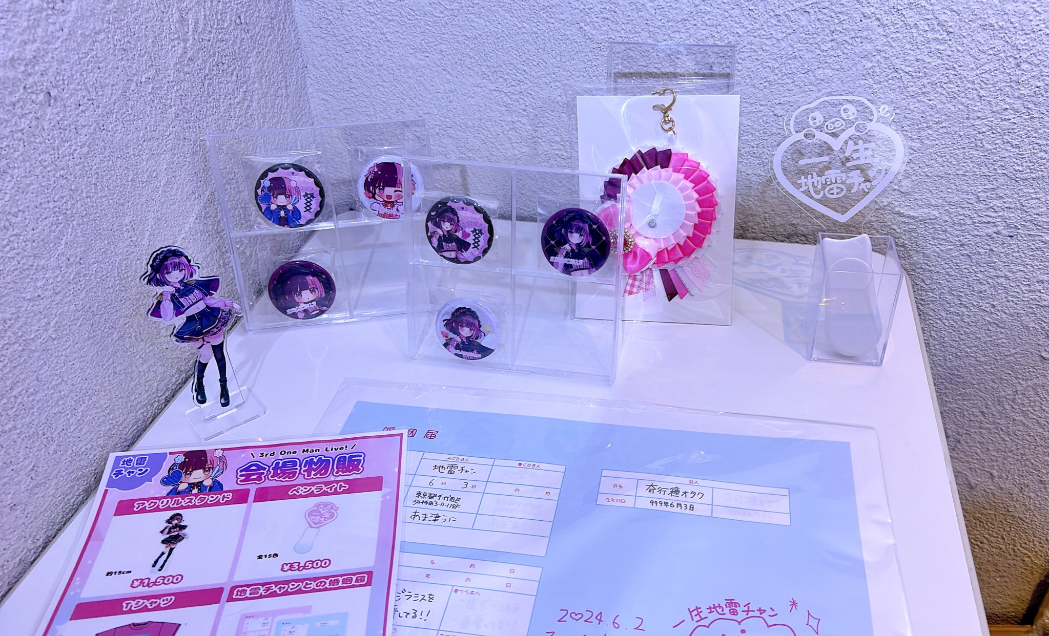 SF9 チャニ 握手券 5枚 ticket 🎫ˊ˗ ⁡ ⁡ 受付の時に渡してもらったチケット♩ ⁡ わたし