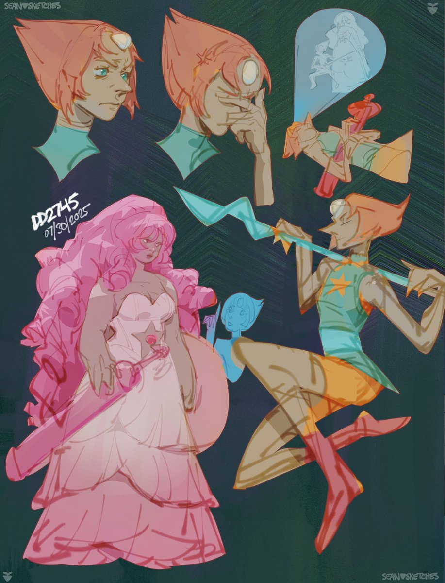 rose quartz and her terrifying renegade pearl