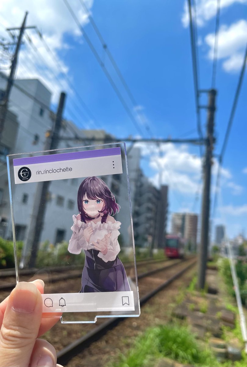 さくらトラムといっしょ！

#クロシェとおでかけ
#くろしぇあ