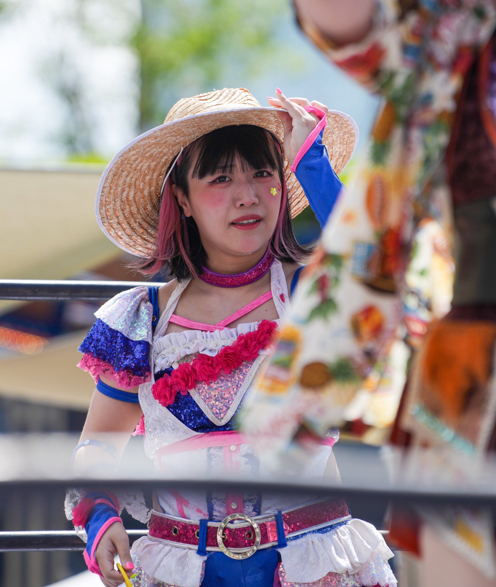 ロマンチックなお花の麦わら帽子♬.*゜ エマパパ on X: 