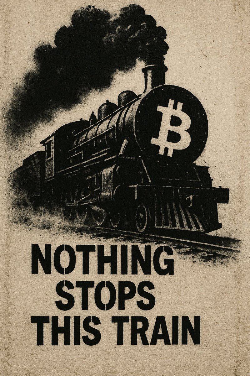 $BTC Nothing Stops This Train