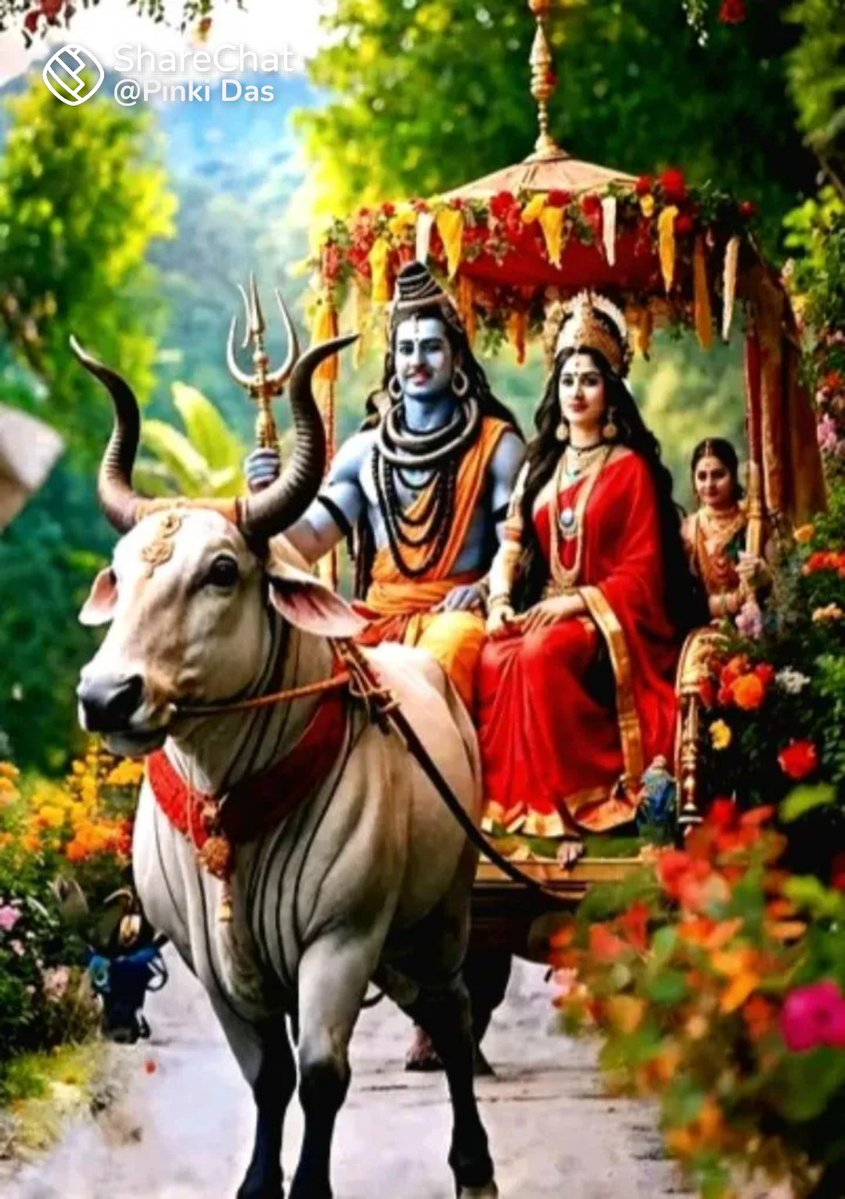 सभी मित्रों पर श्री देवाधिदेव महादेव 🌹🙏❤️एबं माता पार्बती 🌹🙏❤️जी की कृपा सदैव बनी रहे, ॐ नमः शिवाय 🌹🙏❤️हर हर महादेव 🌹🙏❤️!!
