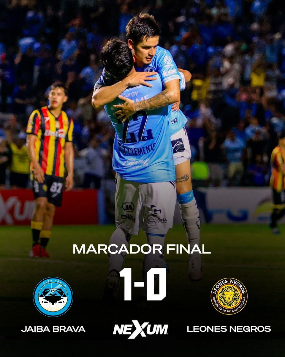 👊🏻 ¡GANOOOOOOOOOOOOOOO LA JAIBAAAA BRAVAAAAAA! 🔥

😎 ¡LOS TRES PUNTOS SE QUEDAN EN CASA! 🏟️

#YoSoyCeleste 🦀💙  | Nexum ⛽
