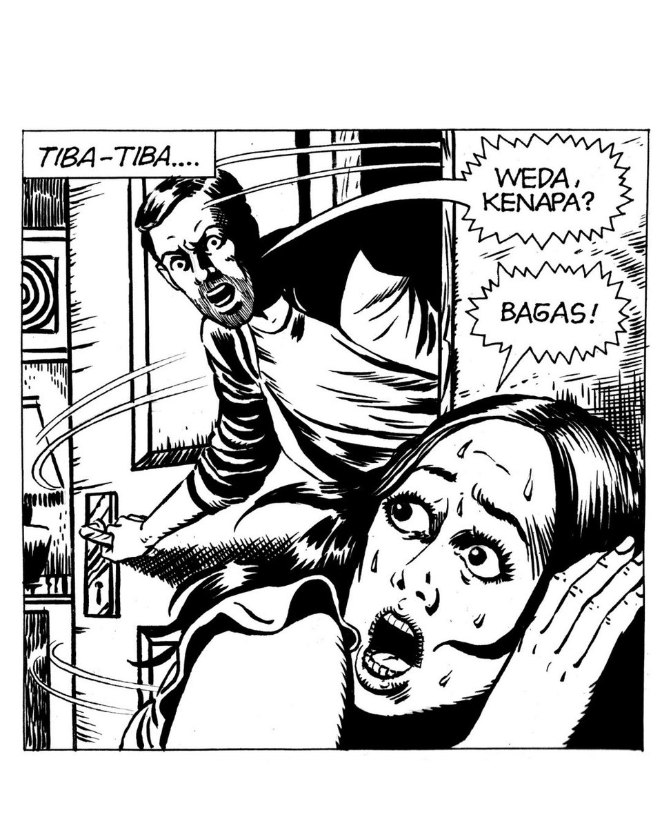clockwork_ofc's tweet photo. Episode 5 dari komik KJM!

Ini bukan akhir dari kisah Bagas &amp; Weda. Misteri di komik ini akan sepenuhnya terjawab di film KAMPUNG JABANG MAYIT: RITUAL MAUT

🎟️ Tiket tersedia di M-TIX, TIX ID, CGV, dan Cinepolis!

Komik oleh @ajon_anggara https://t.co/VIdWBQCcRf