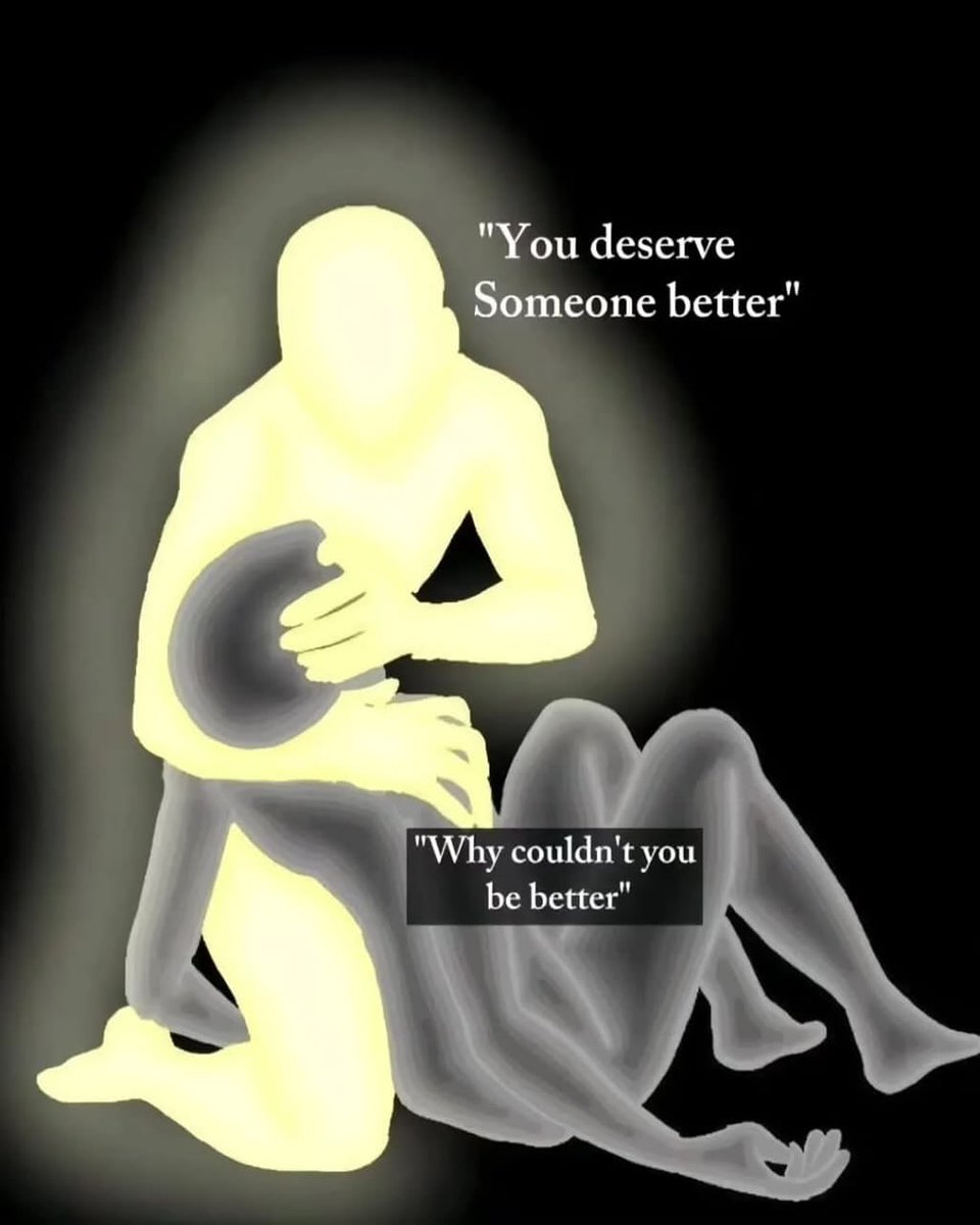 ✨ "You deserve someone better," they say…
But deep down, a quiet ache whispers:
"Why couldn’t you be better?"

Sometimes the hardest part isn’t letting go —
it’s mourning what could have been… 🌑💔🌟