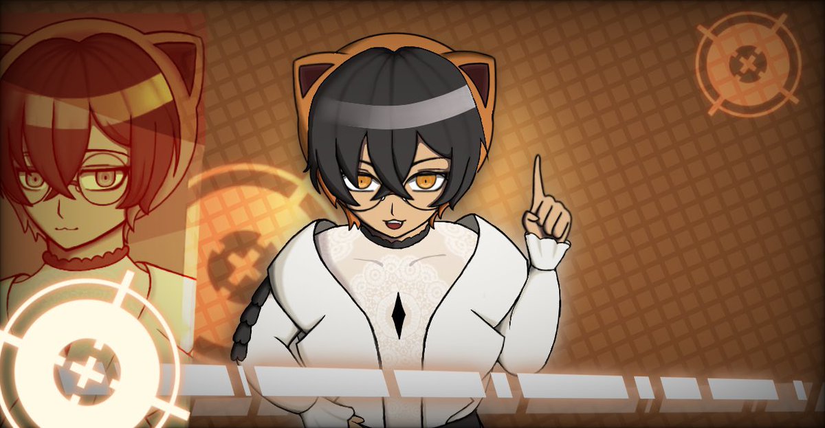 adagioshope's tweet photo. @Res_NodsLand "Fufu~ I understand, dear. I'm glad you understand!"

[ Coda suddenly clapped ]

"Oh! But enough of me! What about you! I'm curious, what's your ultimate?" https://t.co/e5f9mcY6Xv