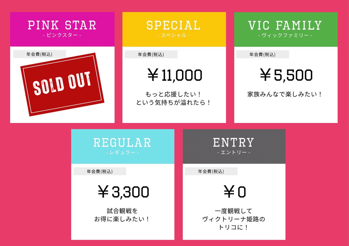 🔳完売御礼 たくさんのお申し込み、ありがとうございます。 ご好評につき、ピンクスター会員が定員200名に達したため、一旦受付を終了いたしました。  🔳再募集の可能性について 銀行振込の期限切れによりキャンセルされた場合、再度お申し込みが可能となります。 ご希望の ...