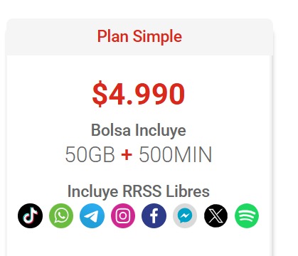 aalvasol's tweet photo. Un plan de 50GB  de Claro cuesta Q40 en Chile. https://t.co/Qh9hqKXom3