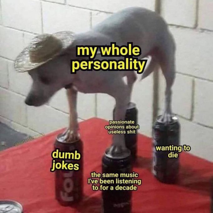 my whole personality