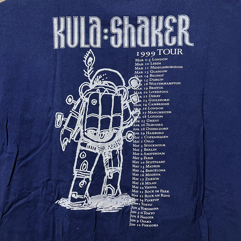Kula Shaker ツアーTシャツ② seibmoz on X: 