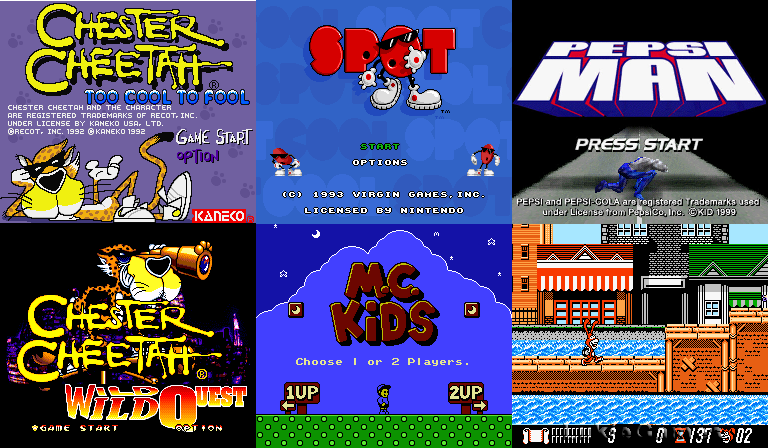 In the 80's and 90's, product brands all felt like they had to have some sort of mascot, and unsurprisingly, this led to video games as well!

Tonight I'm showcasing some of the examples of these, good and bad, all weird.  Cant wait!

twitch.tv/finamenon