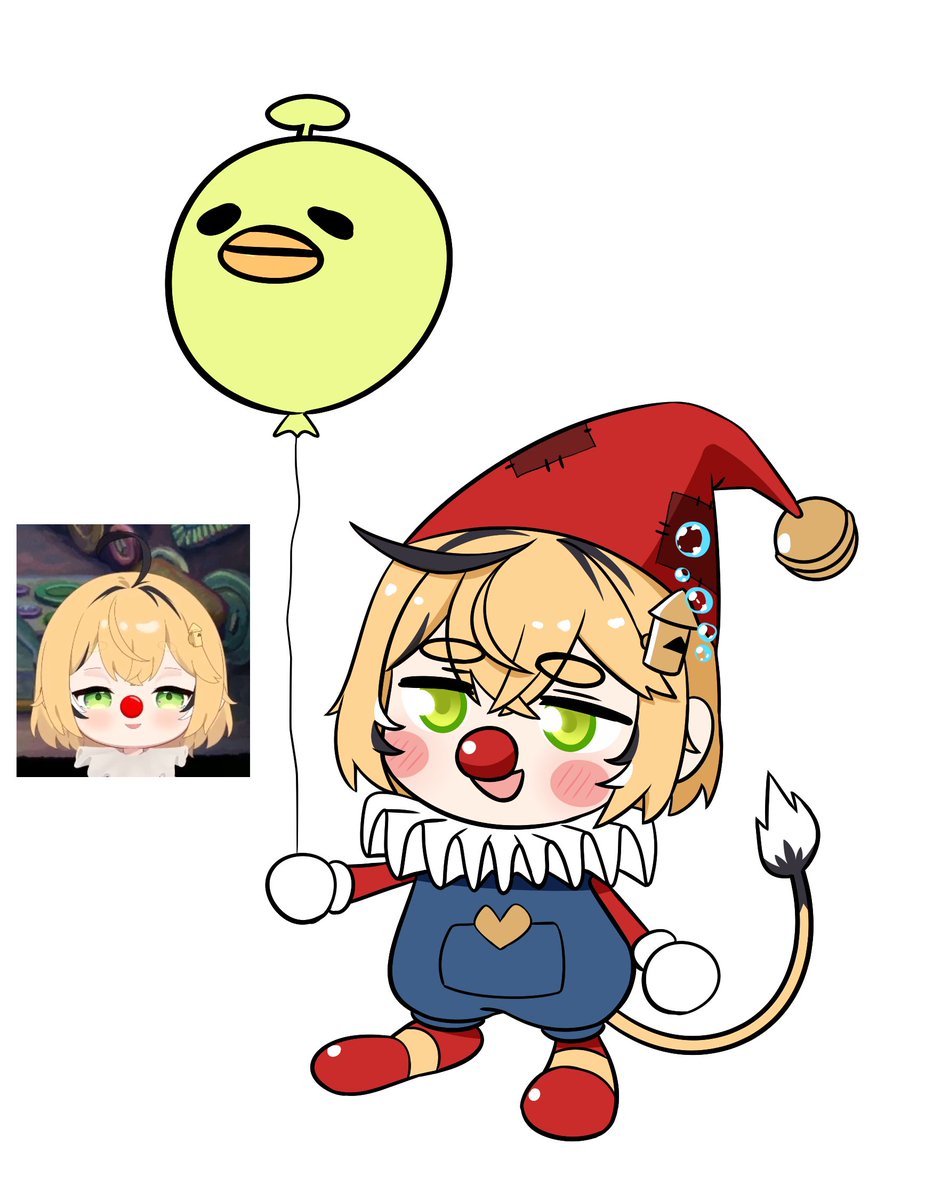 doobious little clown #doobart