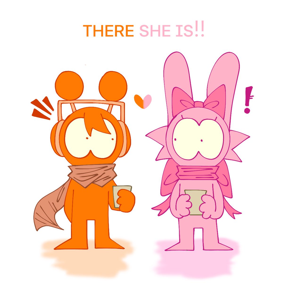 Chibot__'s tweet photo. #Sprunki #SprunkiFanart
#sprunkiship #Orenxpinki #DurplexSimon #Sprunki_TSI
The name of this AU? will be There she is. Or TSI for short.
( 🧡💖 / 💜💛 ) https://t.co/3GclHOCX1z