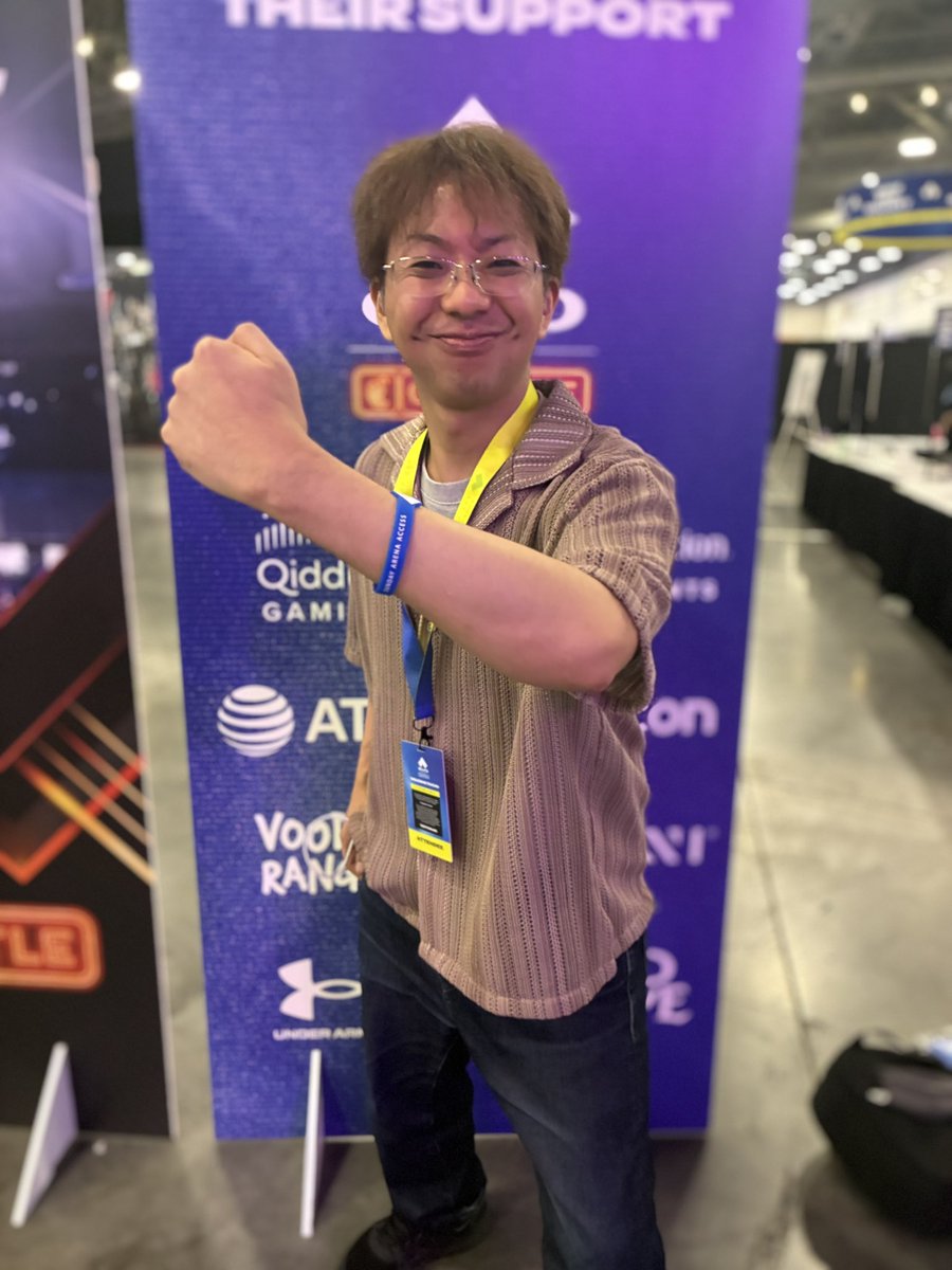 うおおおお！
ふぇんりっち倒して餓狼ウィナーズTOP8来ました！！
最終日の壇上に立てるの嬉しいー！！

ここまでくれば優勝&amp;SWC獲得目指して最後まで走り抜けます！！！

＃EVO2025