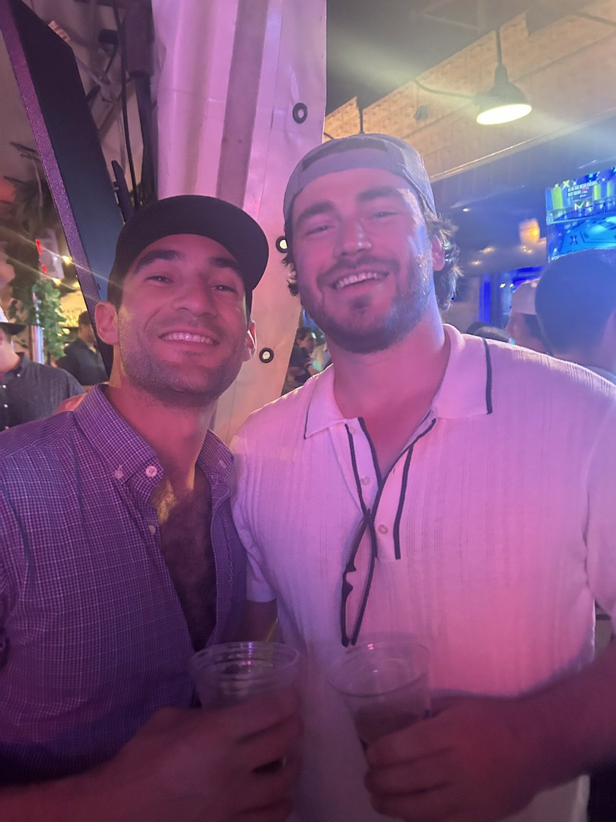 jackksiegel's tweet photo. Ran into Mitch Keller and Edwin Diaz at the bar https://t.co/MYnLUQp9mT