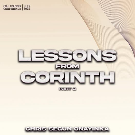 New on Livingwordmedia
LESSONS FROM CORINTH( 2)
A follow up to the earlier teaching
In serving and leading God’s people,this teaching will provide necessary guidance and direction
If you listened to the first part ,get into this conversation too
Share with a friend
Available for