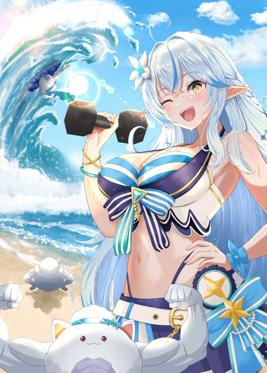 nitoro_thx046's tweet photo. ラミィズバリバリワークアウトが頭から離れません。 
#らみあーと
#holonatsuParadise https://t.co/tJutqotb2n