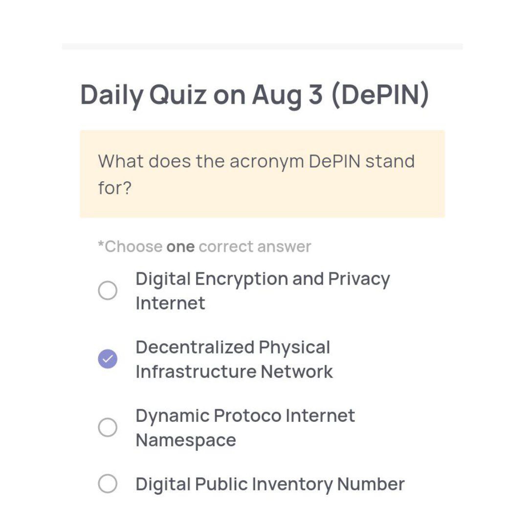 dailycombo_0's tweet photo. 🔥 Daily Quiz - 03 August 2025
1. Arichain - Answer C
2. Xenea - Answer B
3. Marina Protocol - Answer A
4. Spur Protocol - Answer D
#combo #code #ari_wallet #arichainquiz #xeneawalletquiz #SpurProtocol https://t.co/oqSQ4qRQxz