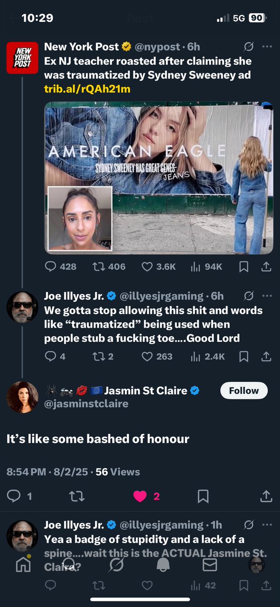 Joe Illyes Jr. (@illyesjrgaming) on Twitter photo Another great night!
Thank you to everyone who came by.
But can we talk about this exchange for a minute?
1996 Joe would be losing his mind. 2025 Joe still thinks this is WILD!
Thanks <a href="/jasminstclaire/">🕷🏍💋🇪🇺Jasmin St Claire</a> Another great night!
Thank you to everyone who came by.
But can we talk about this exchange for a minute?
1996 Joe would be losing his mind. 2025 Joe still thinks this is WILD!
Thanks <a href="/jasminstclaire/">🕷🏍💋🇪🇺Jasmin St Claire</a>