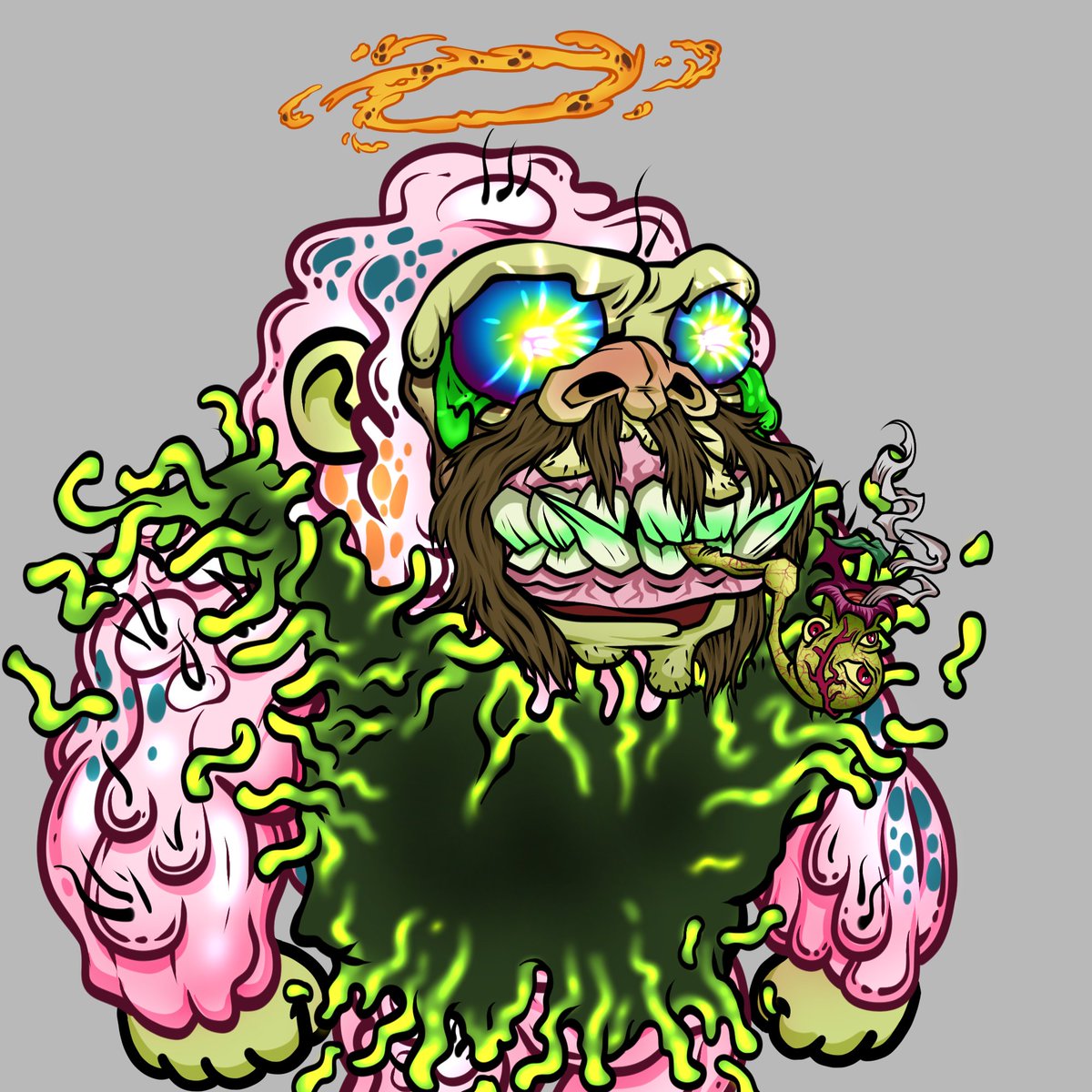 The mutation process will use a system similar to the wardrobe feature Reido previously built for Based Ape Gang. It’ll be simple, clean, and easy to use.
 
More Updates are one the way, We can't wait for you to check it out

Please enjoy this D2 Pink Halo