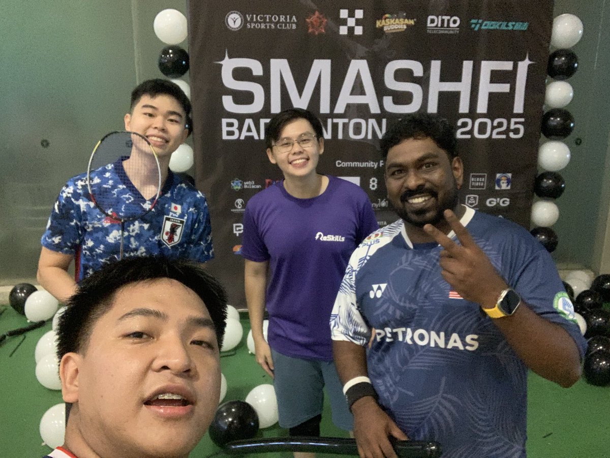 LFG!

#SMASHFIBADMINTONCUP2025 #OKXWallet