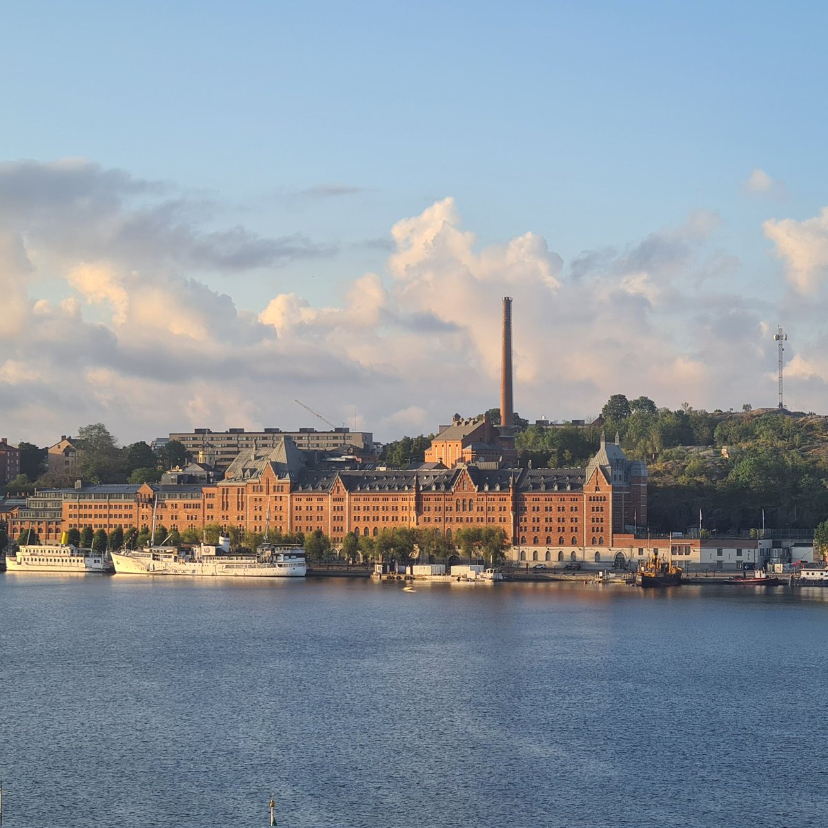 Tidigt God morgon från Riddarfjärden