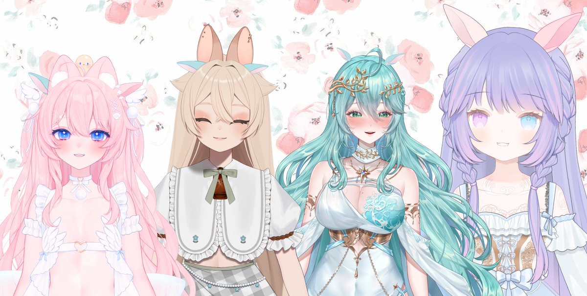 thank you so much to these lovely ladies for playing uma musume roulette with me today!! i hope that you all enjoyed it! 💜 <a href="/ariru_/">ありる</a> <a href="/rolleybun/">julie🥖✨</a> @sonadavt