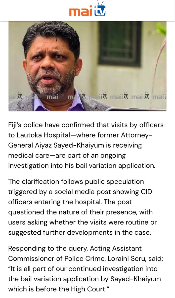 Why do prosecutors think Police can go to a hospital to check a patient’s medical condition? If the defence apply to vary bail based on medical evidence, the prosecution must get its own medical evidence. The Police aren’t qualified to give - or get - that.